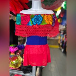 Blusa campesina off shoulder blouse